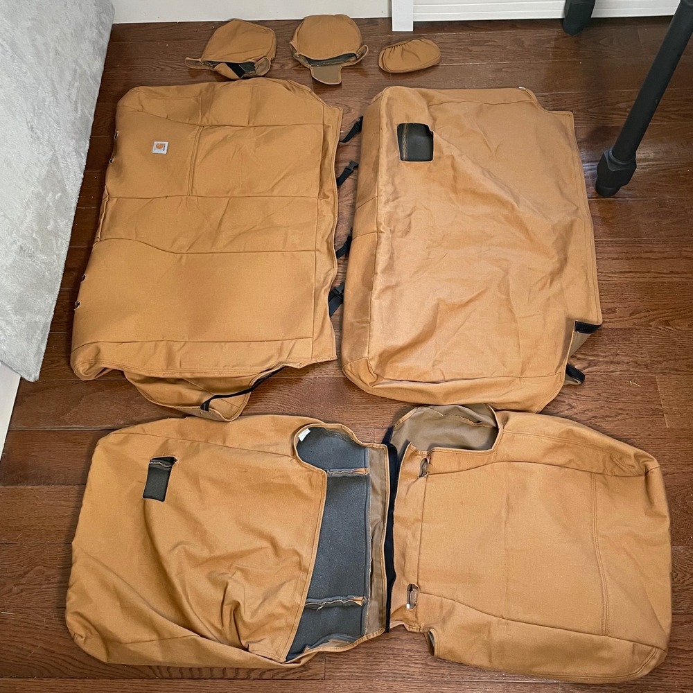 Carhartt Covercraft REAR 60/40 Seat Covers Ford F150 2015-2018 GTF588CABN